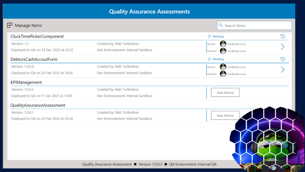 Quality Assurance Assessment Solution